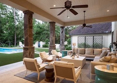 outdoor living areas